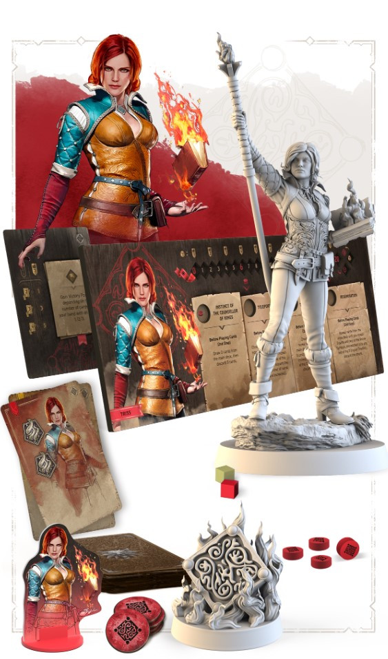 The Witcher : Path of Destiny - Triss and The Grain of Truth Expansion